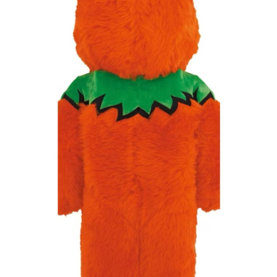 Bearbrick x Grateful Dead Dancing Bear Costume Ver. 400% Orange