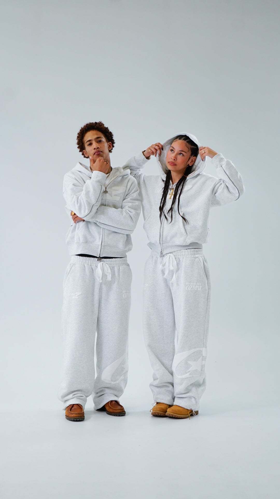 OZMNL Dropoutz V3 Pants Snow Grey