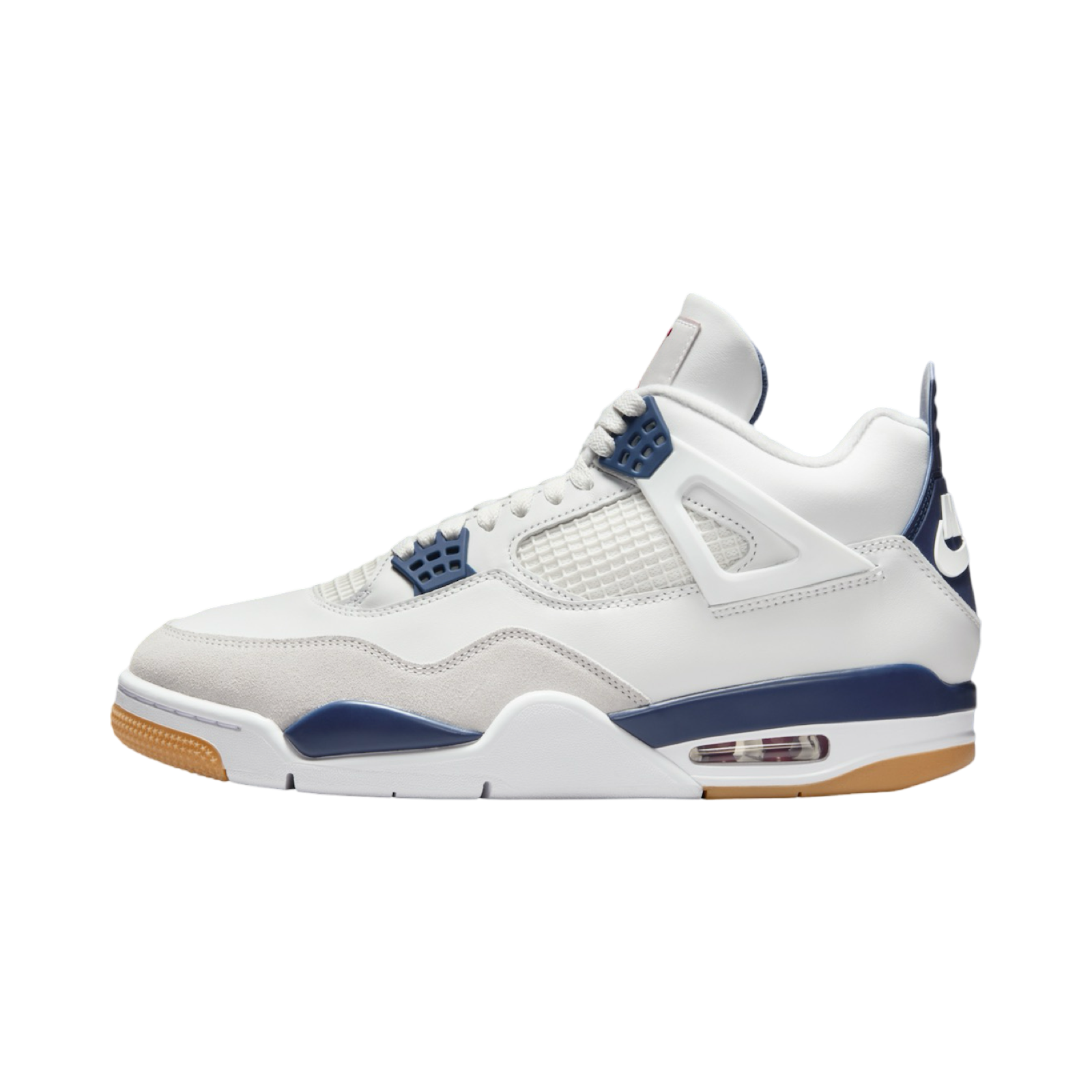 Nike SB Air Jordan 4 "Summit White/Navy 新品28cm NIKE SB X JORDAN 4 SUMMIT WHITE/NAVY RAFFLE DETAILS - PLA