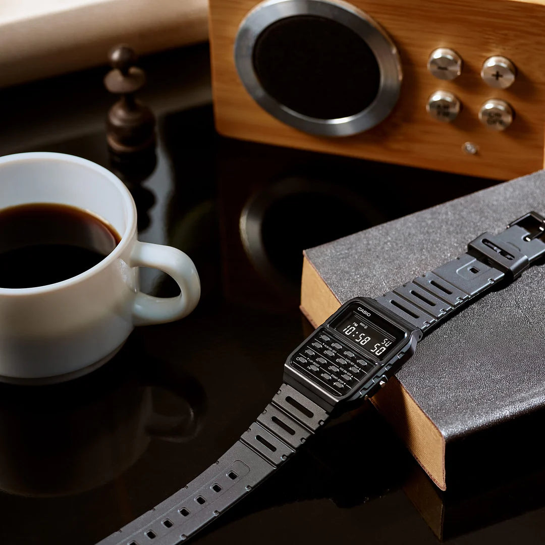 Casio Digital Watch Calculator Black CA53WF-1BDF