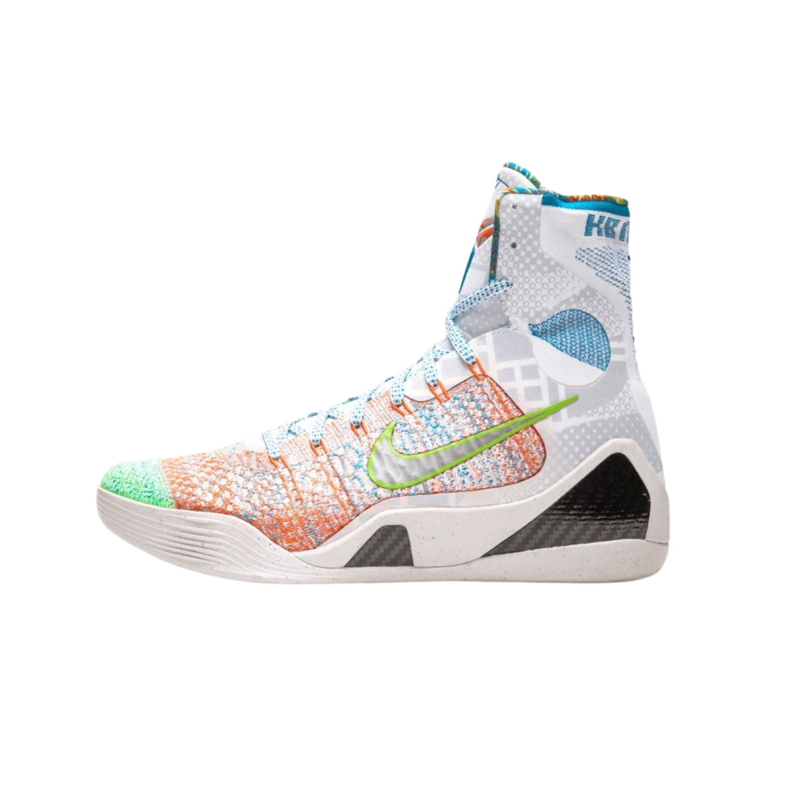 Kobe IX Elite Premium What the Kobe Multi Colour Reflective Silver C SoleMate Sneakers