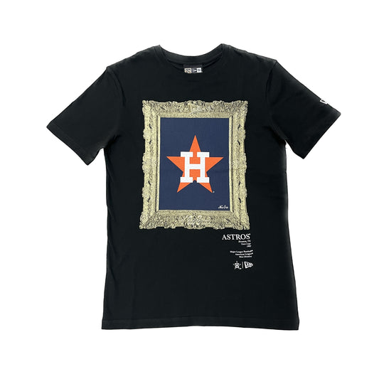 New Era MLB The Cooperstown Collection Houston Astros Tee Black