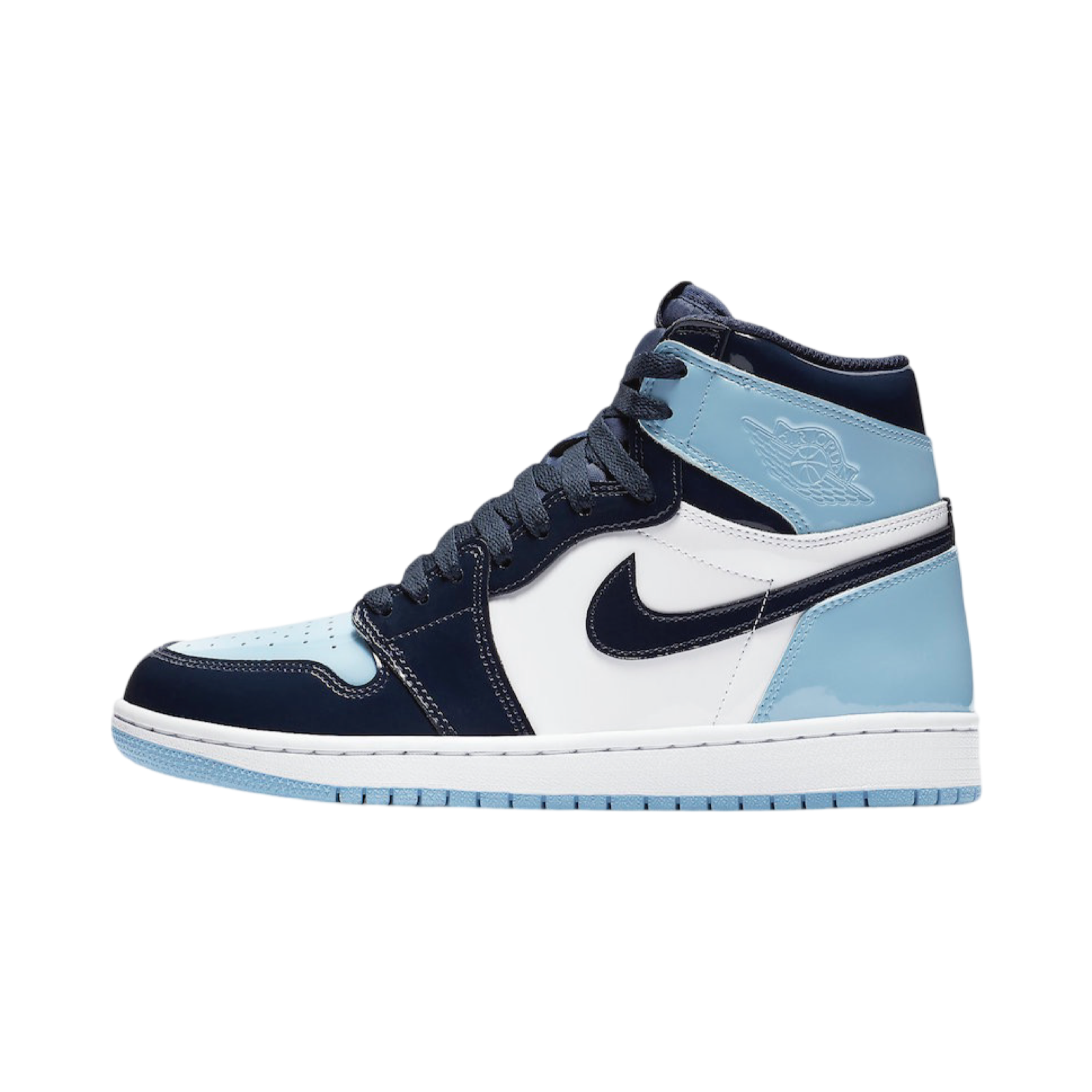 Blue Chill Jordan Obsidian Women's Air Jordan Hi OG Blue Chills