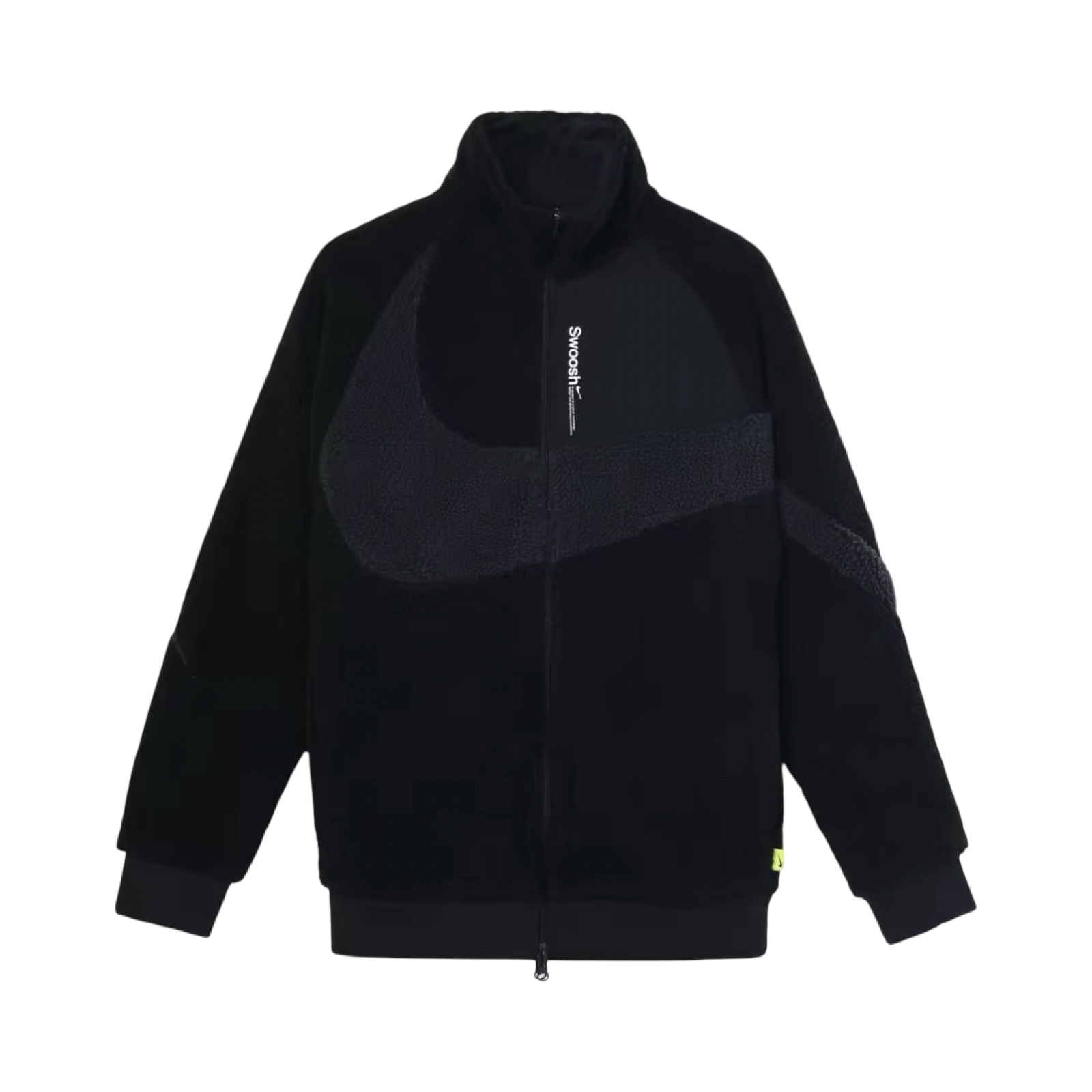 Nike Big Swoosh Reversible BOA Jacket Black Black – SoleMate Sneakers
