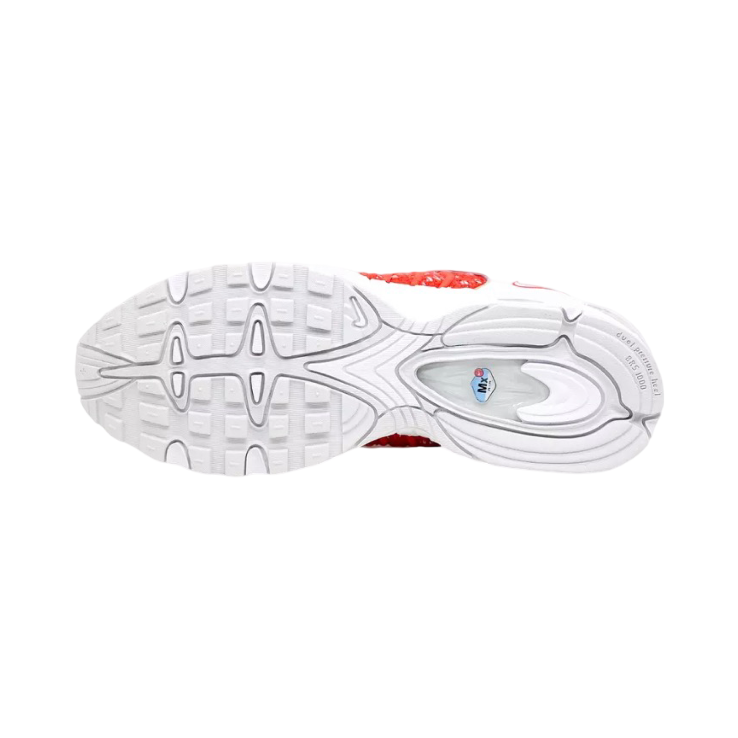 Nike Air Max Tailwind 4 Supreme White University Red White Geyser Grey
