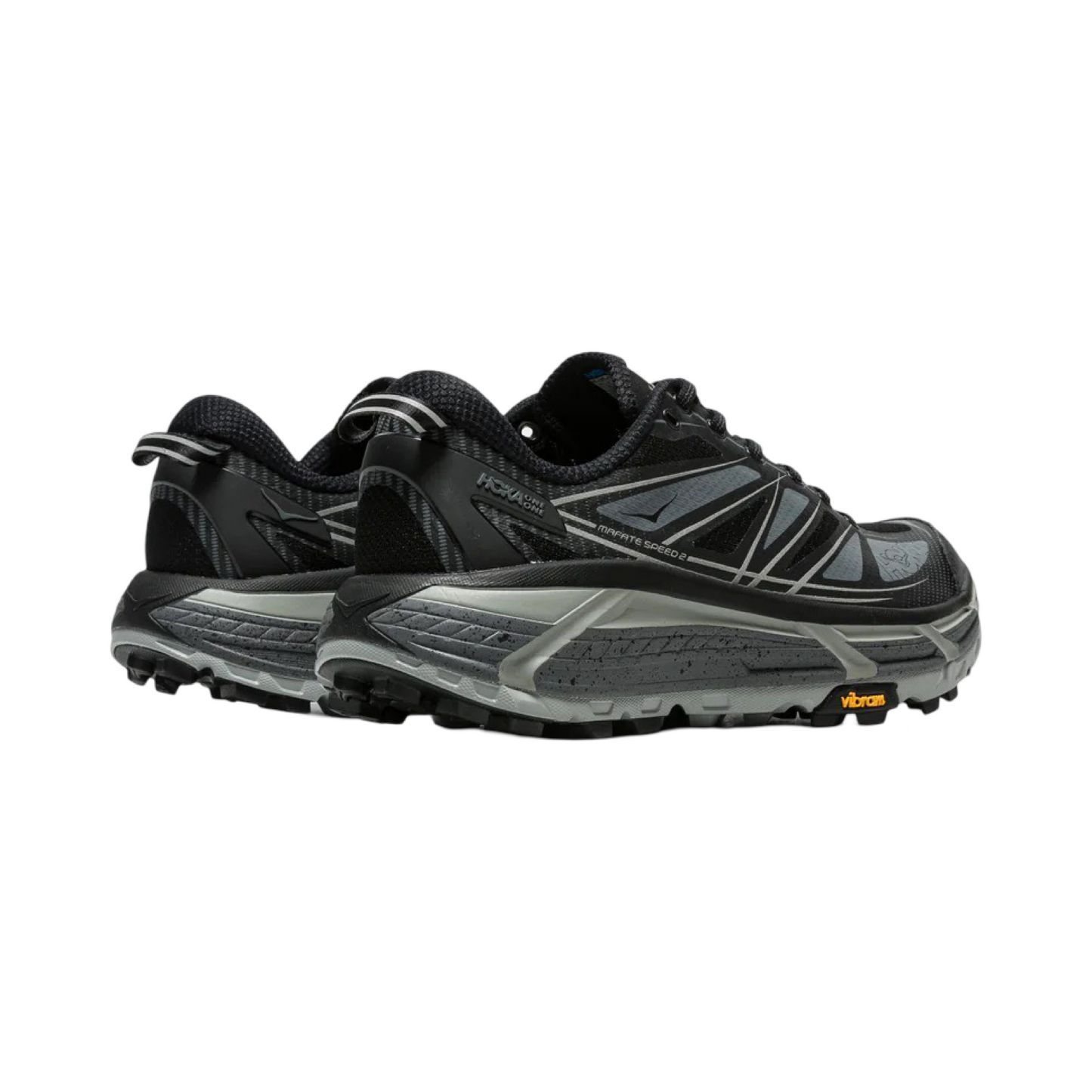 Hoka Mafate Speed 2 Black Castlerock Grey