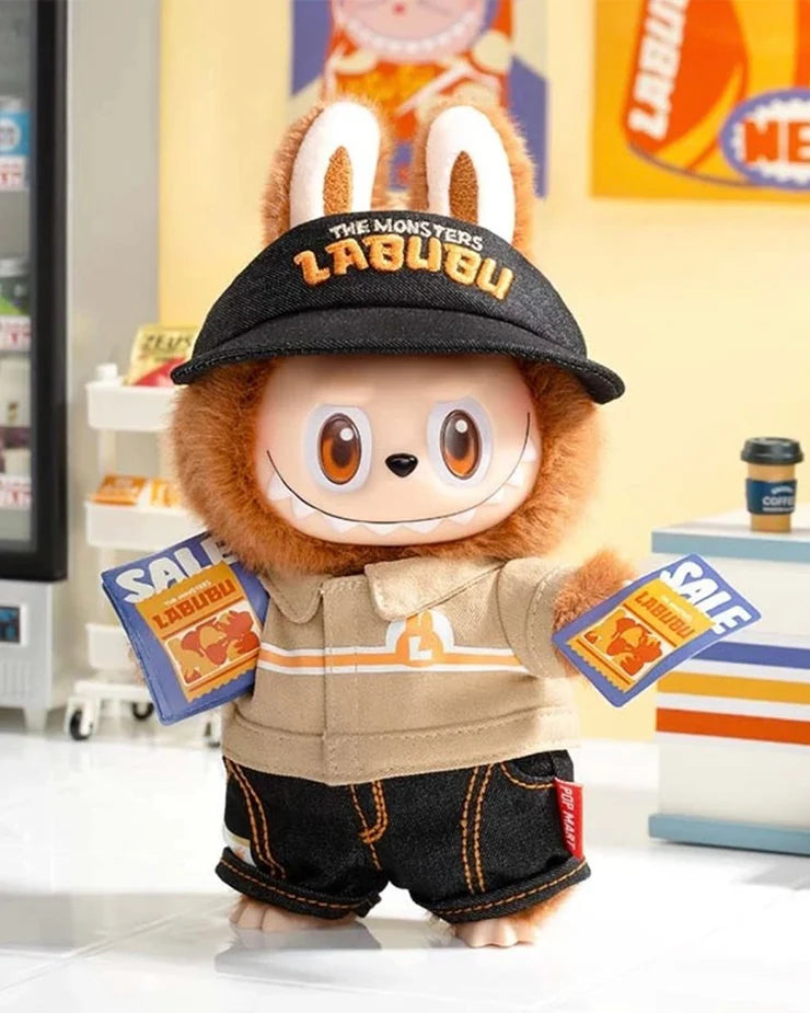 POP MART The Monsters Labubu Wacky Mart Seres Vinyl Plush Blister Pack