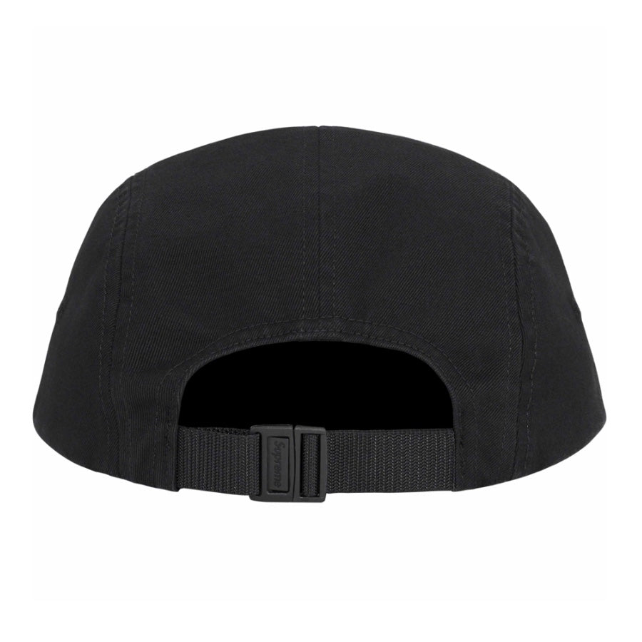 Supreme Visor Logo Camp Cap Black