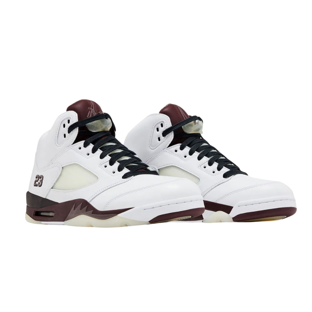 Air Jordan 5 Retro A Ma Maniere Black Collective White Violet Ore Burgundy Crash Black