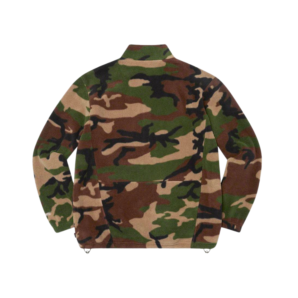 Supreme Polartec Zip Jacket Green Camo