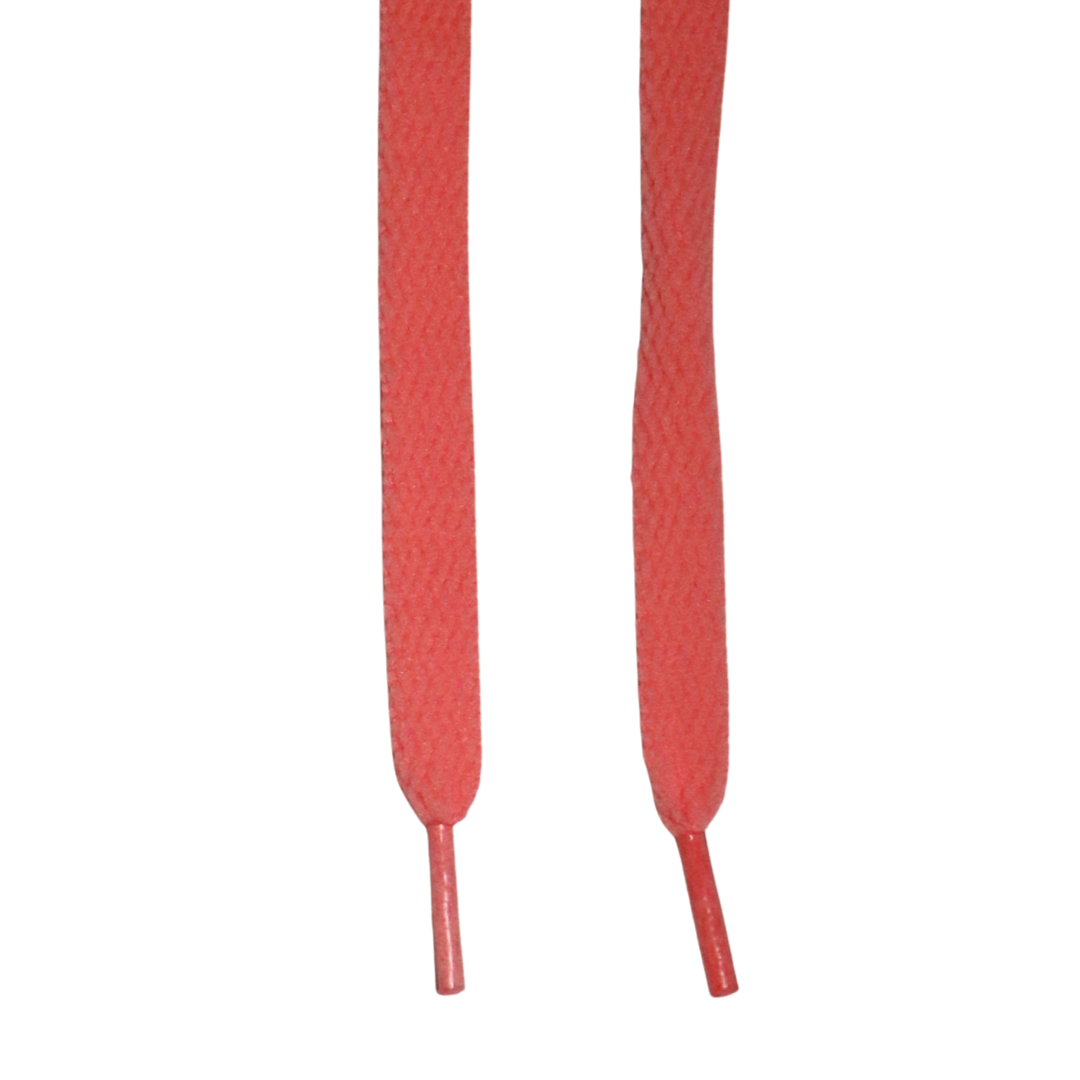 Solemate Laces Standard Flat Coral Pink 110cm