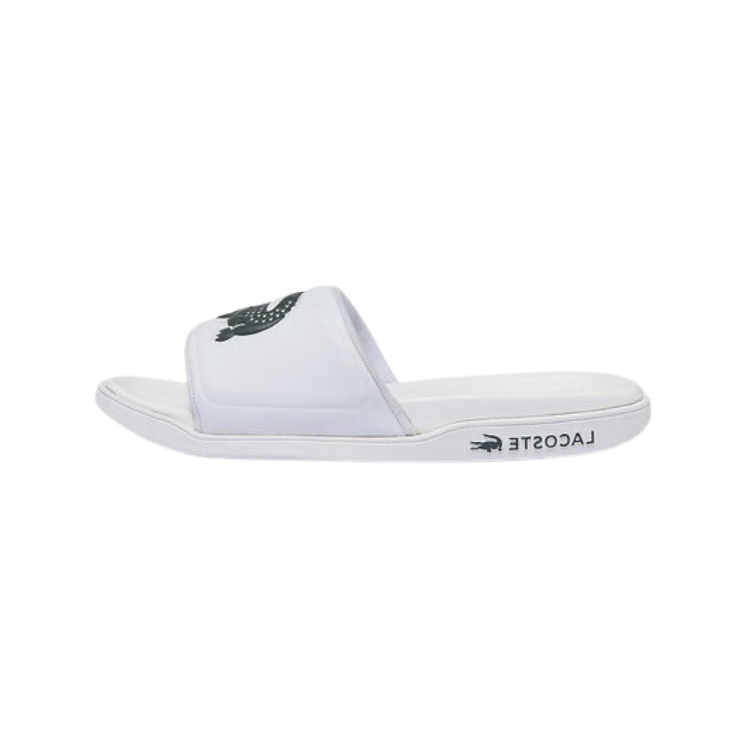 Lacoste 2025 white slides