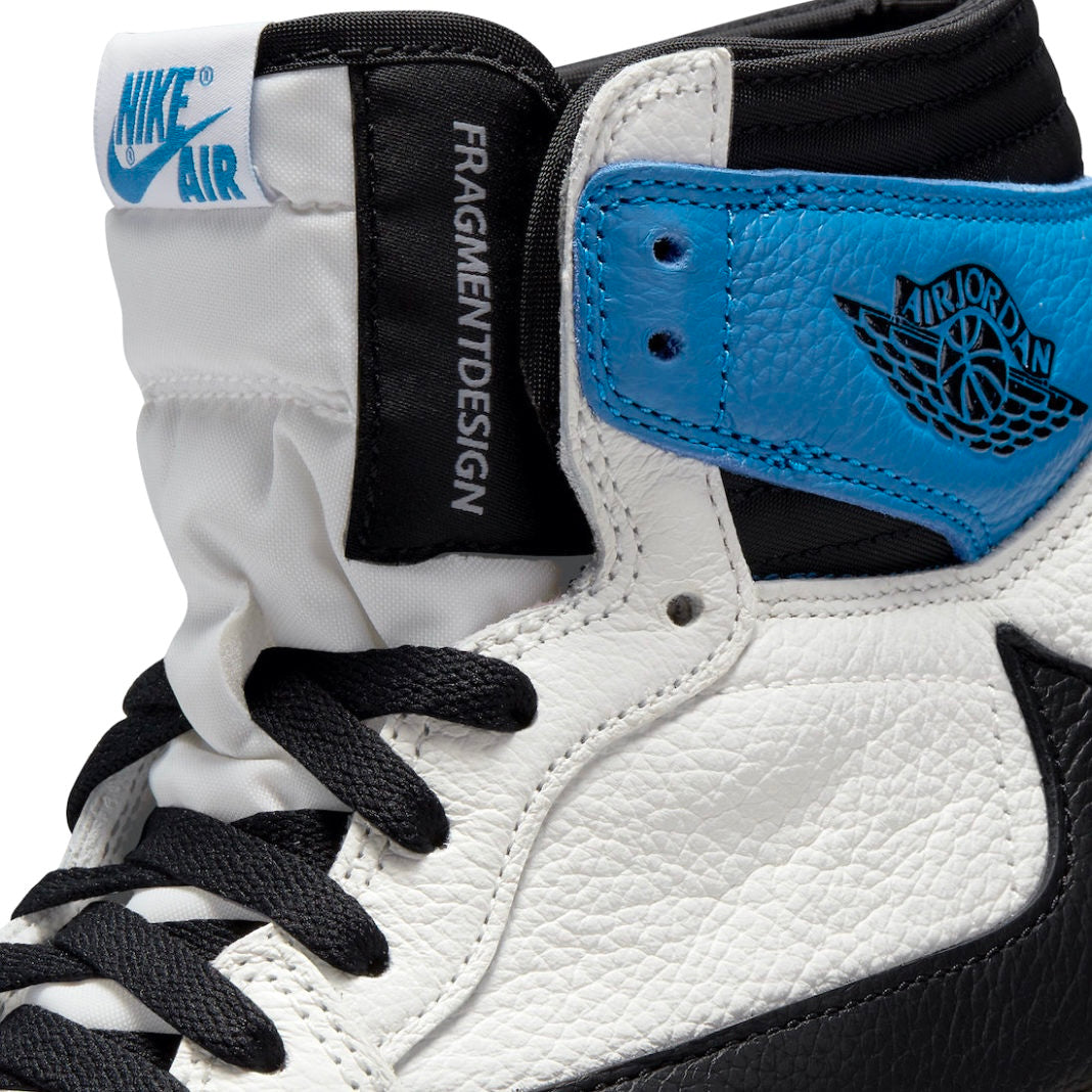 Travis Scott x Fragment x Air Jordan 1 Retro High White Black Royal Sail