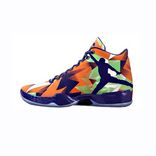Nike Sneaker Air Jordan Xx9 Hare Air Jordan XX9 Hare Bright Mandarin Ink White Light Poison Green