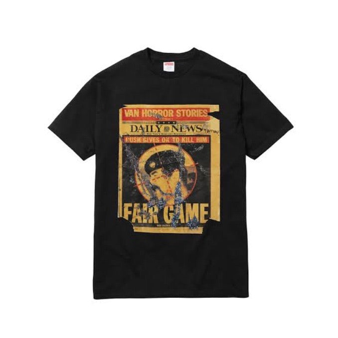 Supreme Dash Snow Van Horror Stories Tee Black