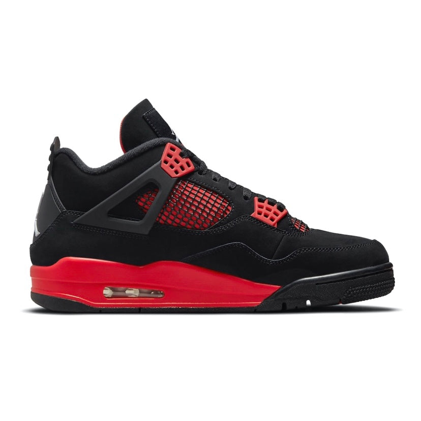 Air Jordan 4 Retro Red Thunder Black Multi Multi