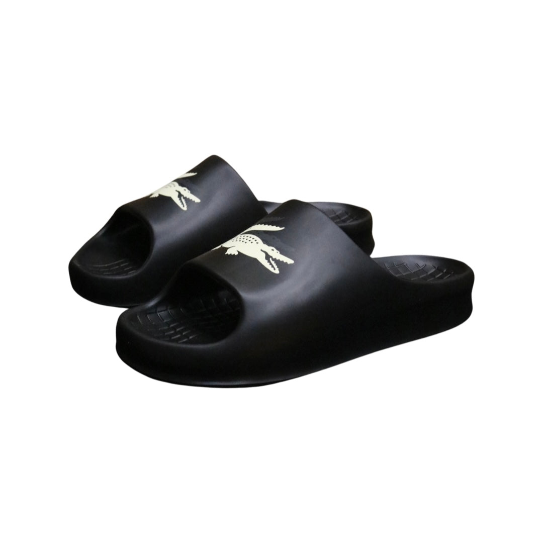 Lacoste slides size 14 Clearance