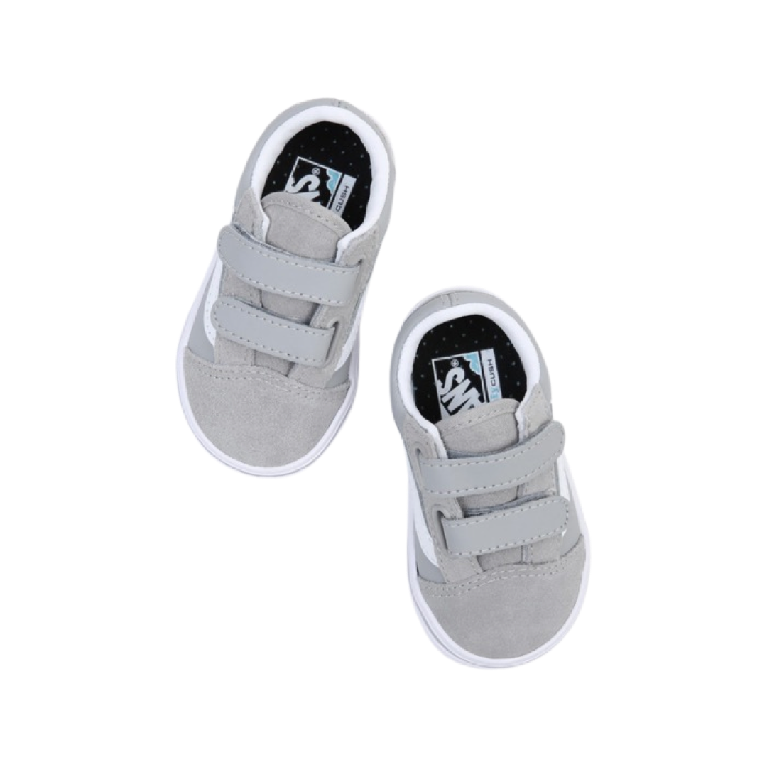 Toddler Comfycush Old Skool V Safe Space Drizzle True White by Vans