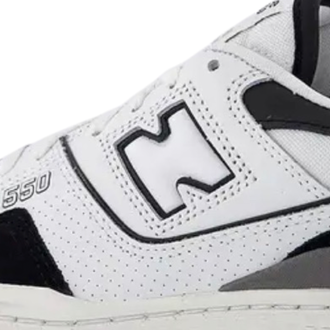 New Balance 550 Panda Black Toe