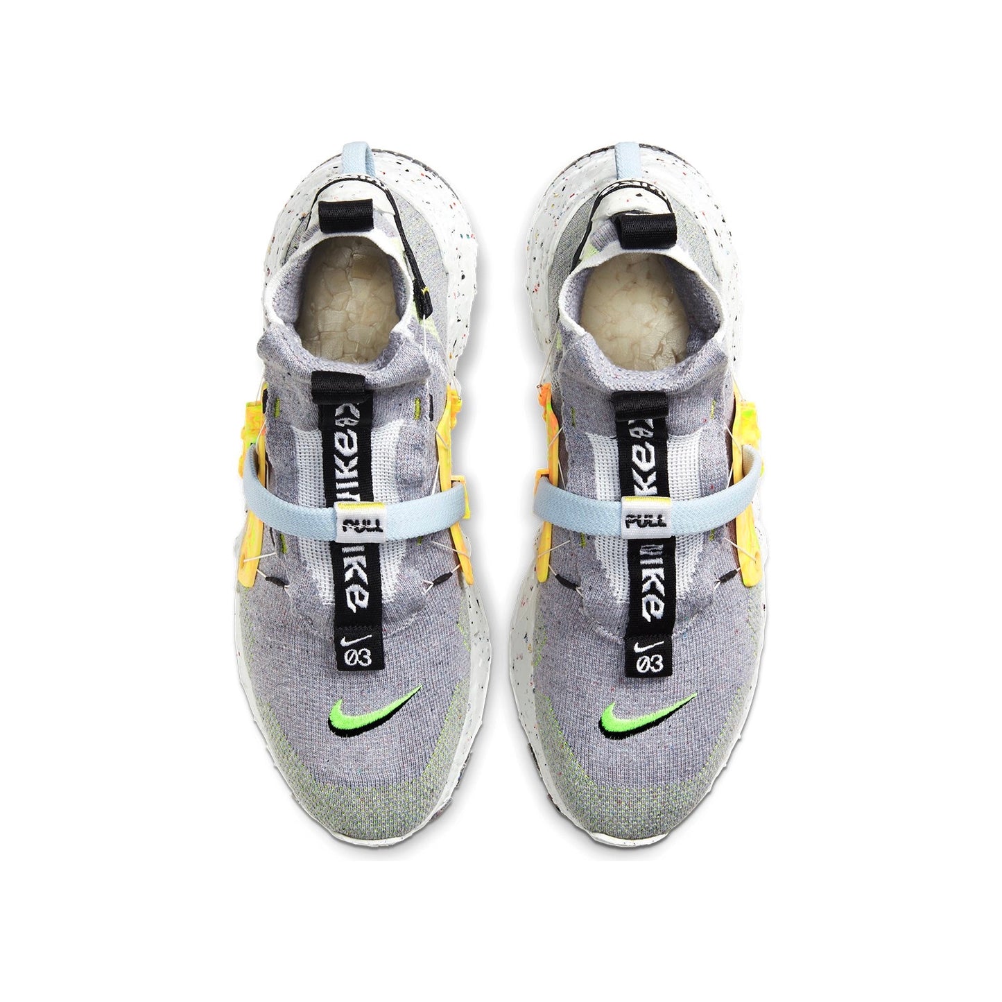 Nike Space Hippie 03 Grey Volt Glow Photon Dust
