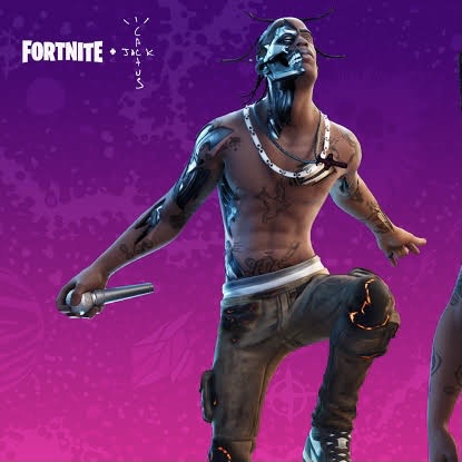 Fortnite x Travis Scott Cactus Jack Action Figure Limited Edition Boxset