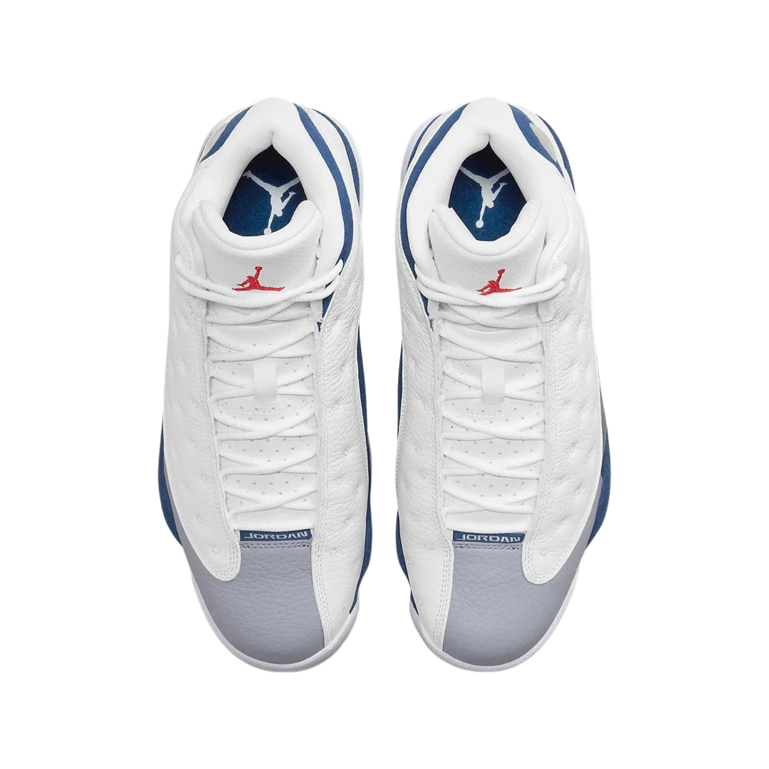 Air Jordan 13 White French Blue Light Steel Grey