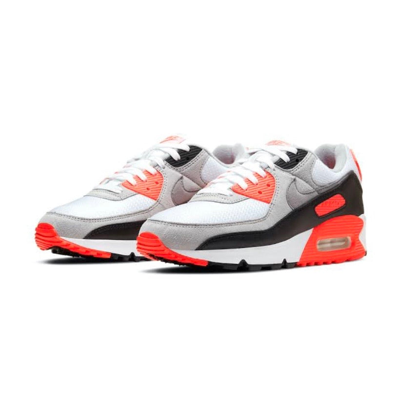 Air Max 90 (3) Radiant Red Infrared 30th Anniversary 2020 White