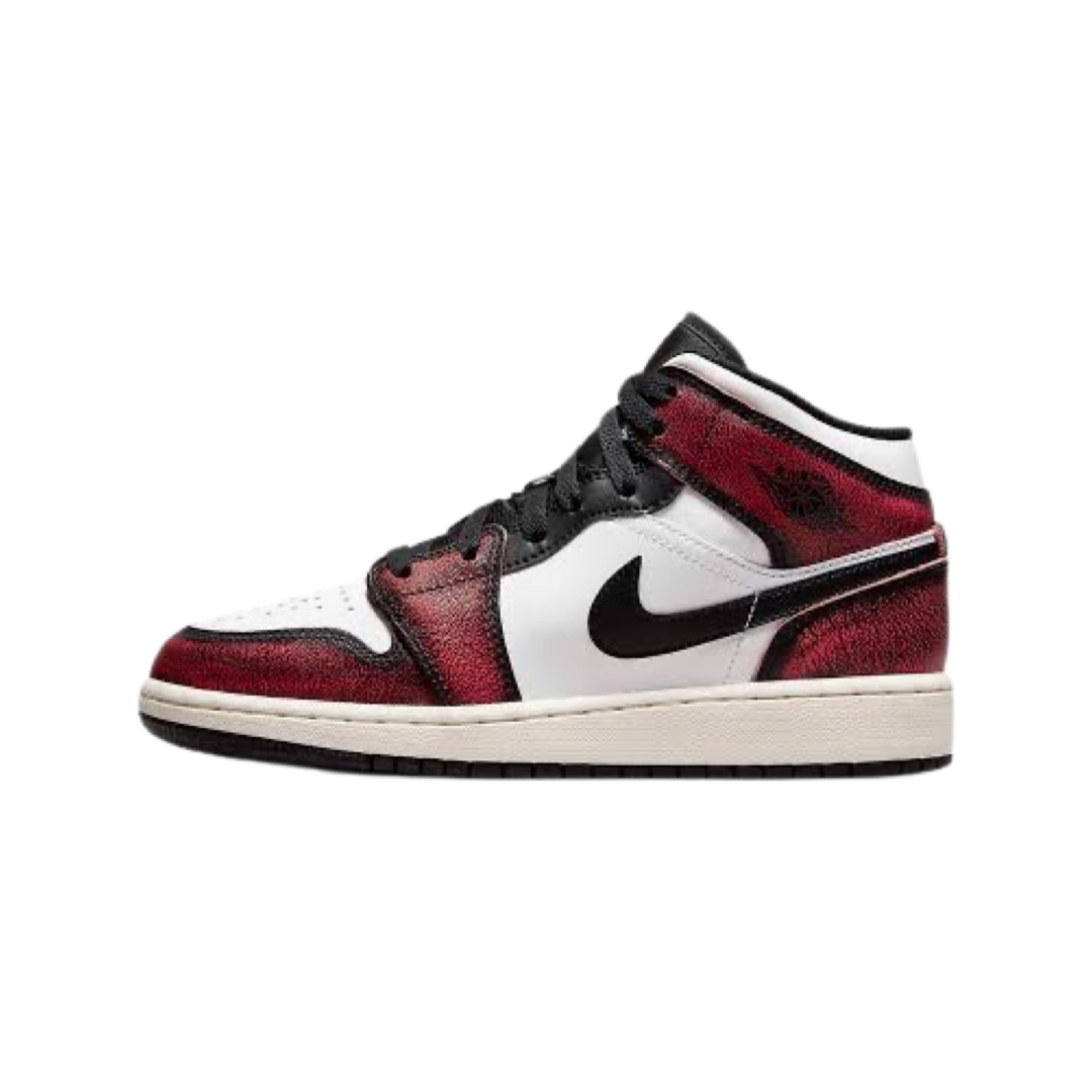 Air Jordan Mid GS Wear Away Chicago Red White Black – SoleMate