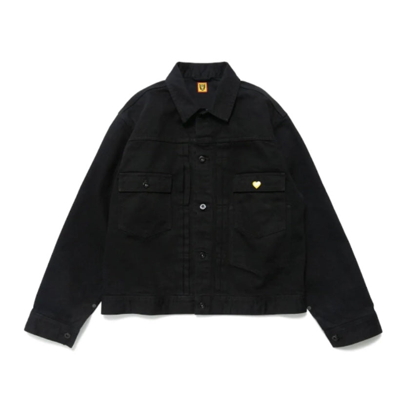 Human Made Human Testing Denim Jacket Black
