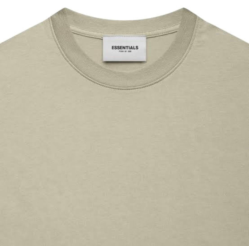 Fear Of God Essentials T-shirt Pistachio Back Logo Tee