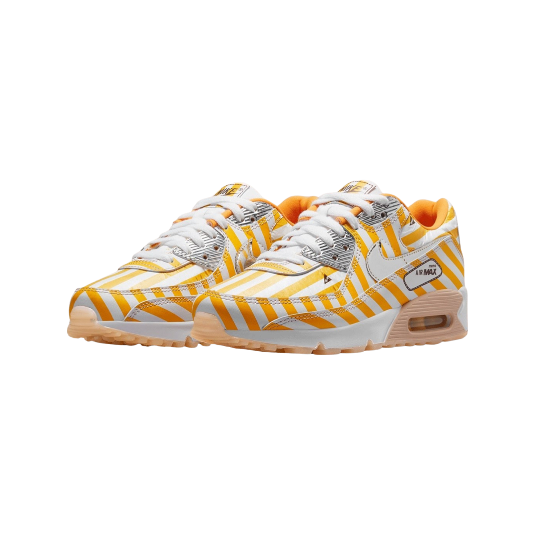 Nike Air Max 90 Fried Chicken Speed Yellow Shimmer White