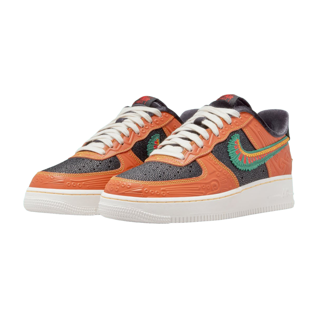 Nike air force 1 low online black orange