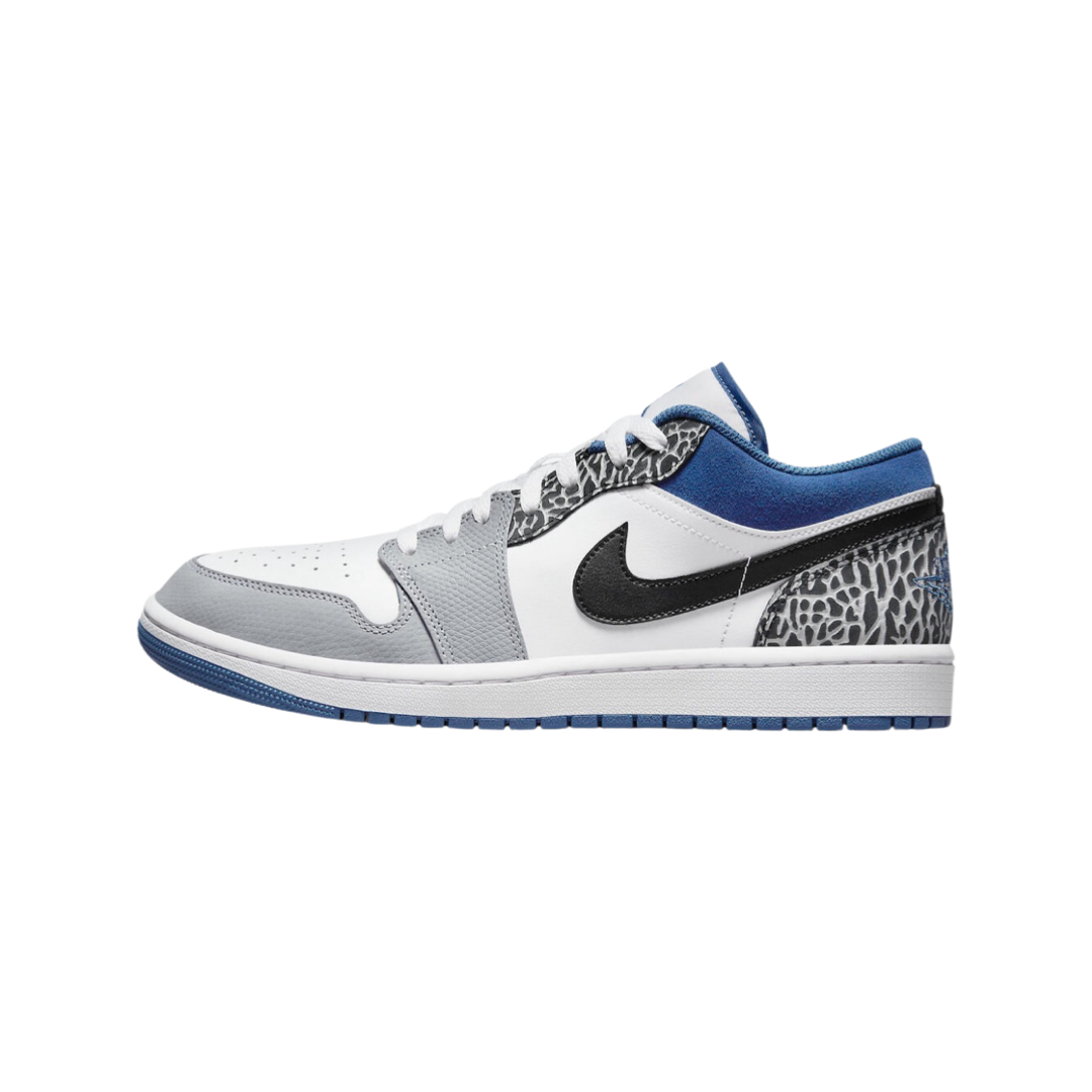 Air Jordan Low Dark Marina Blue Black White – SoleMate Sneakers