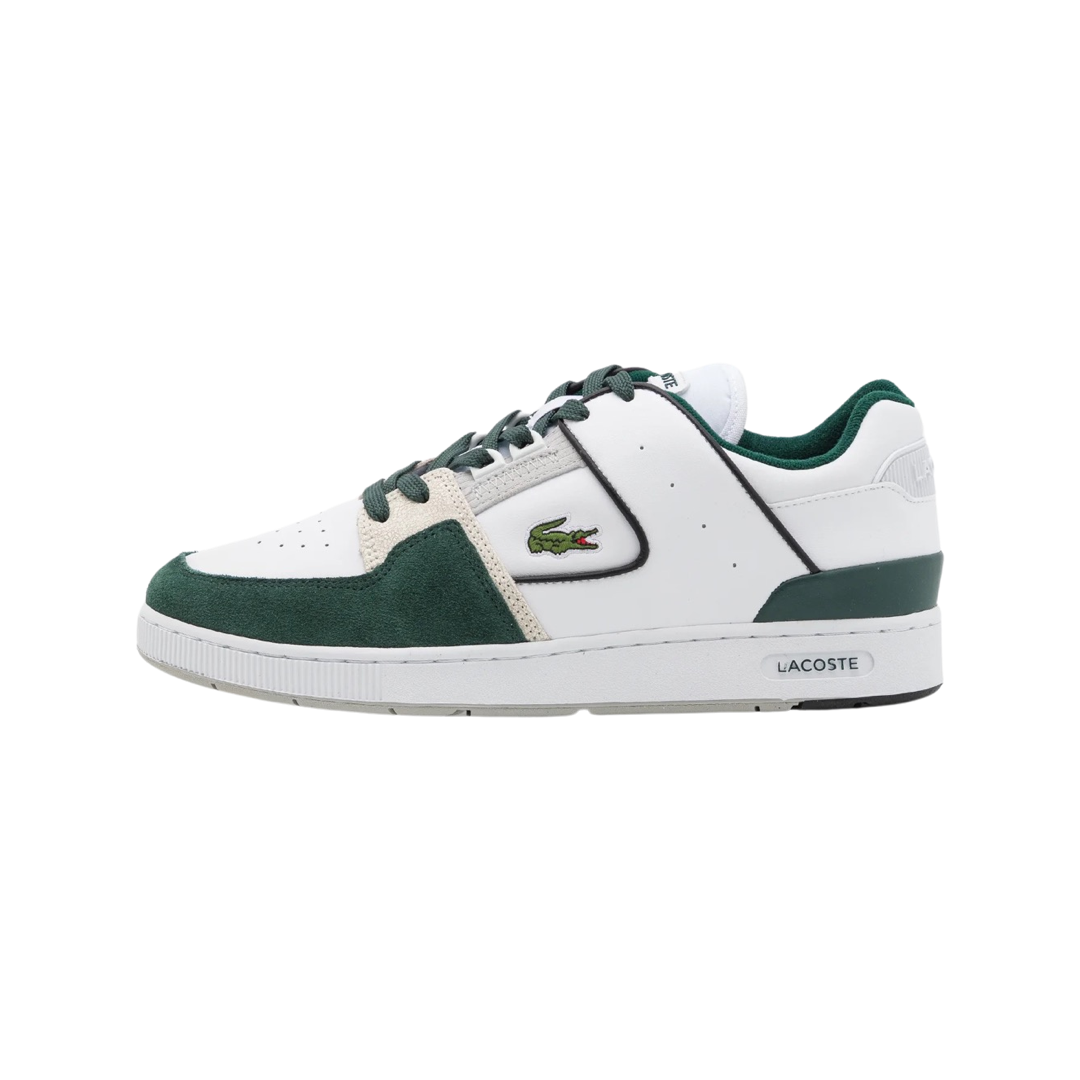 Lacoste Court Cage 222 White – SoleMate Dark Green Sneakers