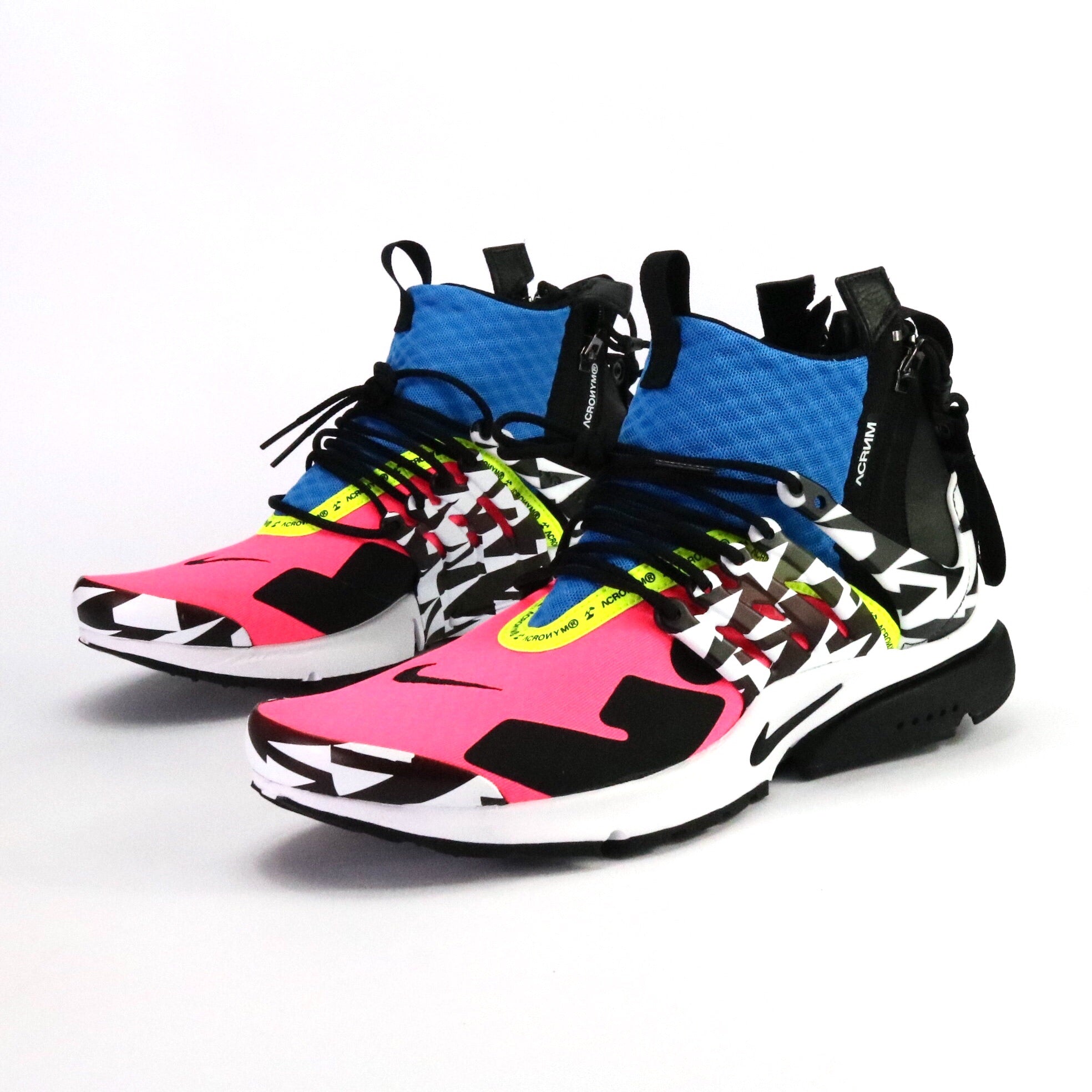 Air Presto Mid Acronym Racer Pink Black Photo Blue – SoleMate Sneakers