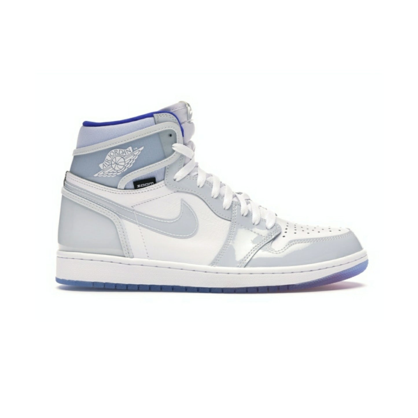 Air Jordan 1 Retro High Zoom White Racer Blue