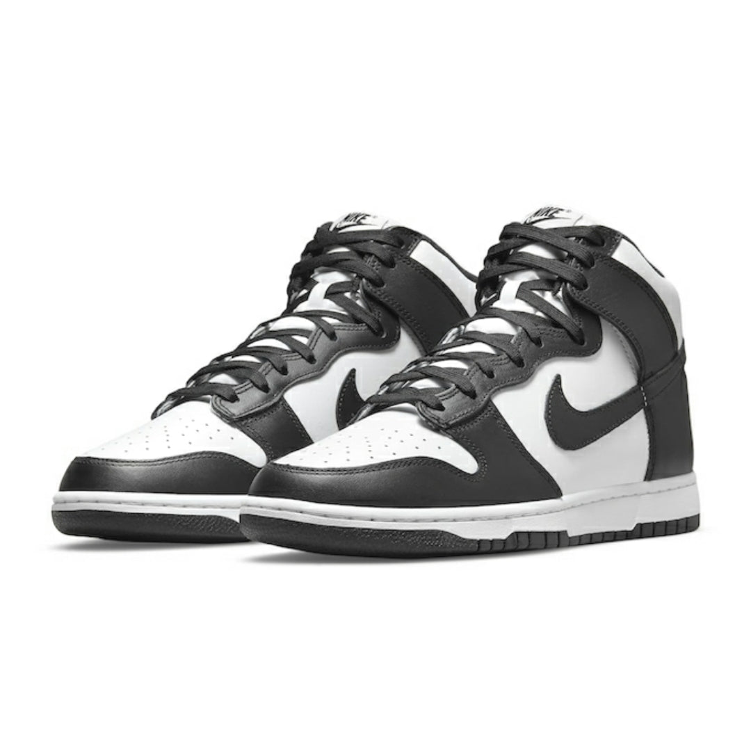 Nike Dunk High Panda 2021 Black / White Tongue