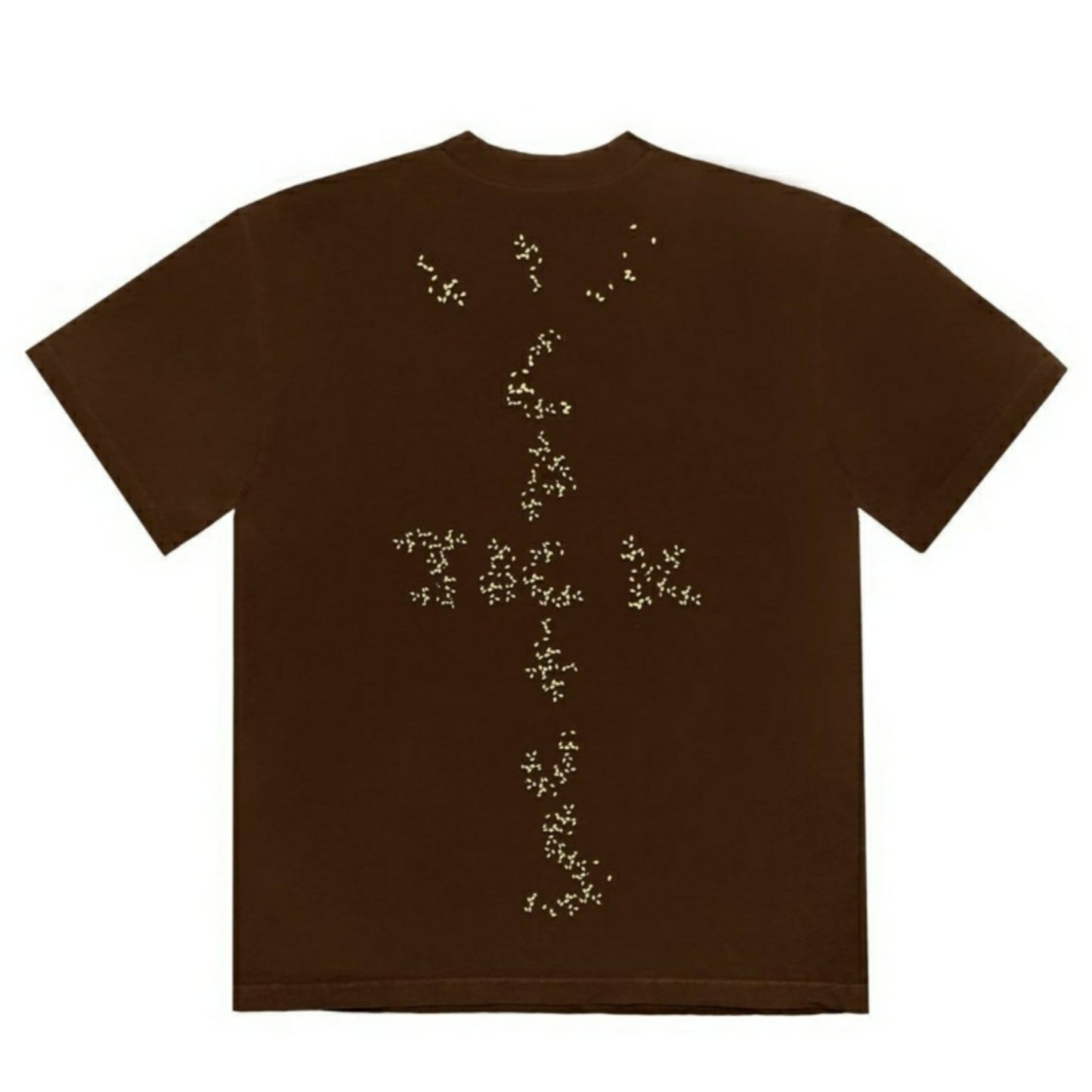 Travis Scott x McDonalds Sesame Tee Shirt Brown Multi