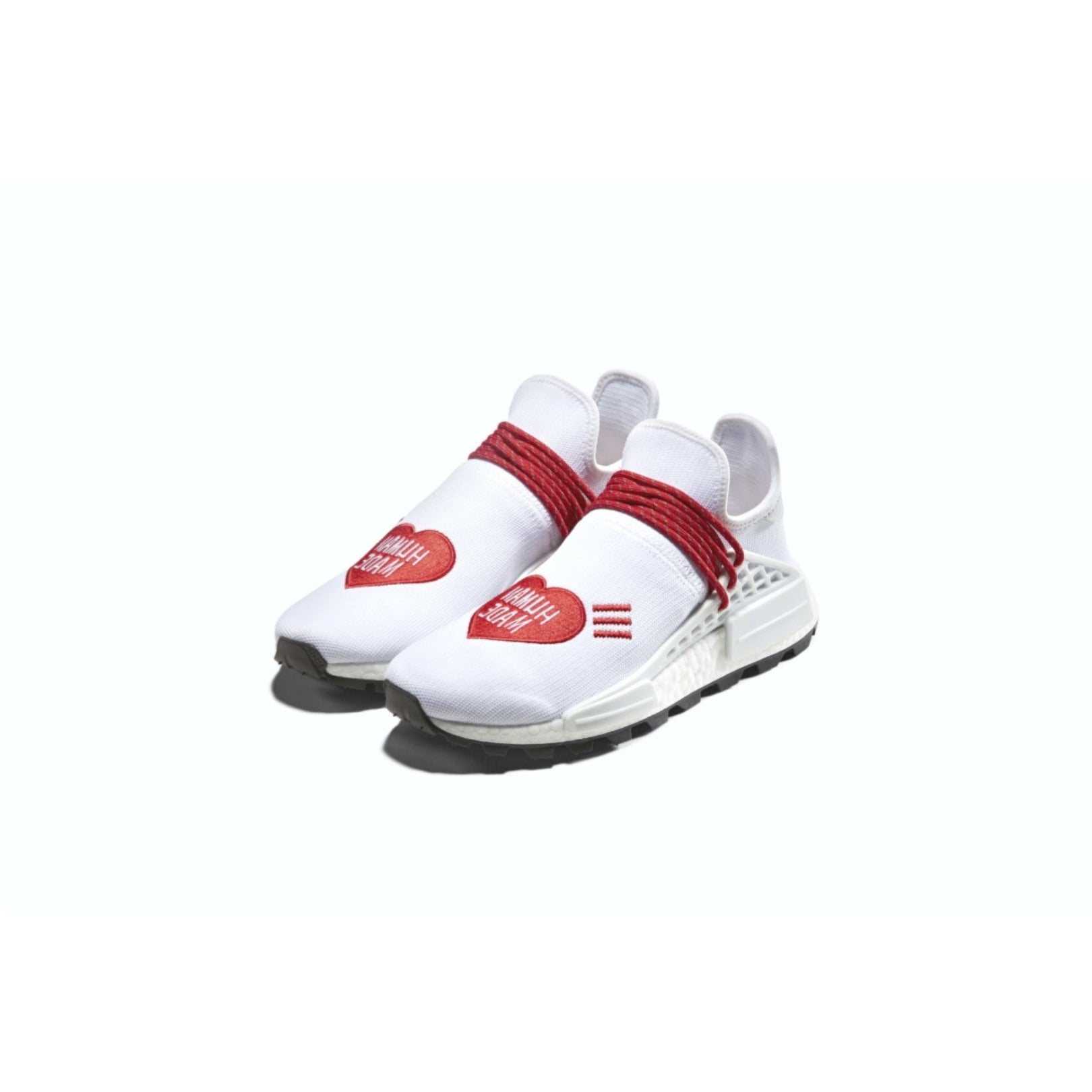 NMD Human Race Pharrell Human Made White Red By adidas – SoleMate