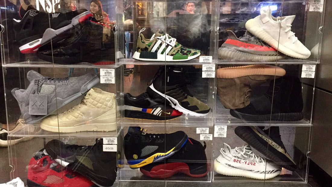 Why buying rare sneakers are best experienced in-store