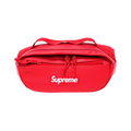 Supreme FW23 Leather Waist Bag Red