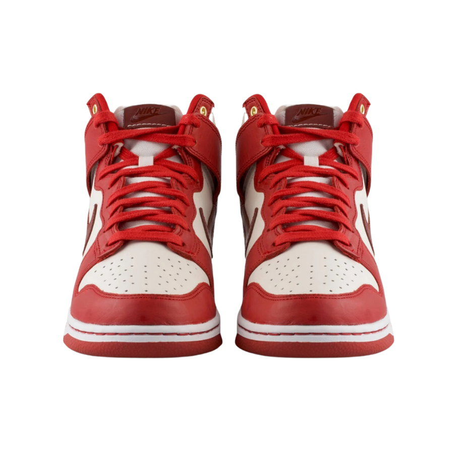 Women's Nike Dunk High LXX Cinnabar Mars Stone Sail White