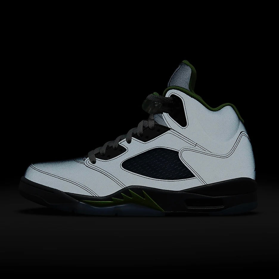 Air Jordan 5 Retro Green Bean Silver Flint Grey