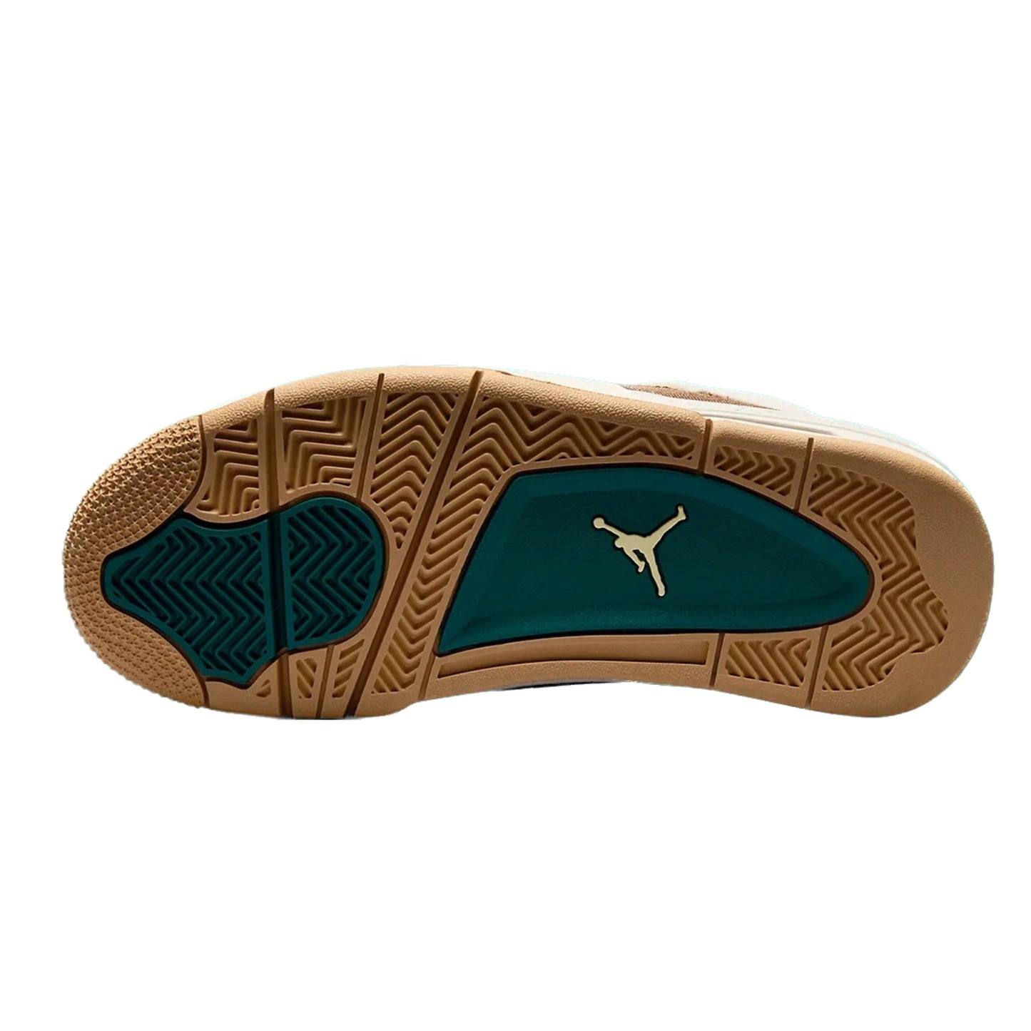 Air Jordan 4 Retro (GS) Cacao Wow Geode Teal Ale Brown Twine Sail Luminous Green