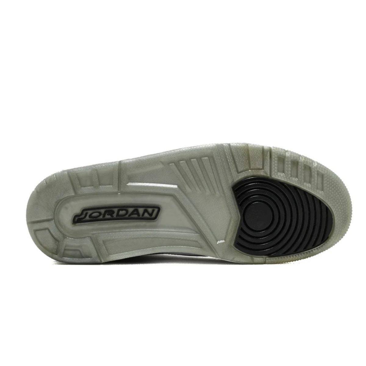 The Air Jordan 3 Retro Wolf Grey Metallic Silver Black 136064-004