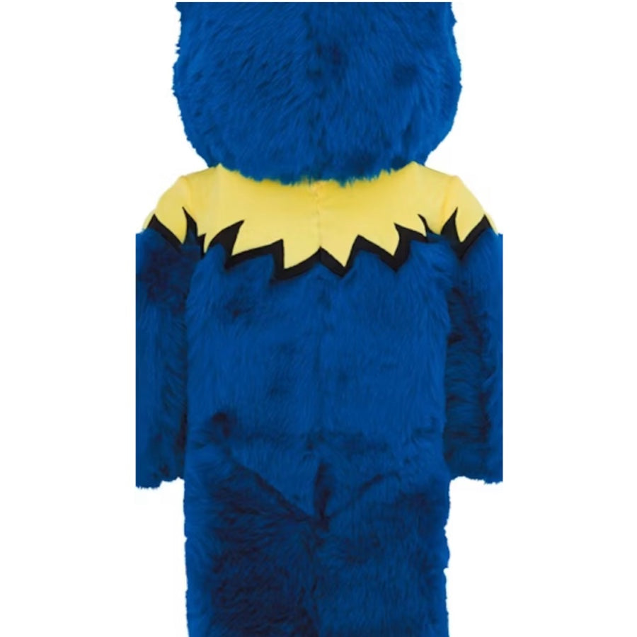 Bearbrick x Grateful Dead Dancing Bear Costume Ver. 1000% Blue