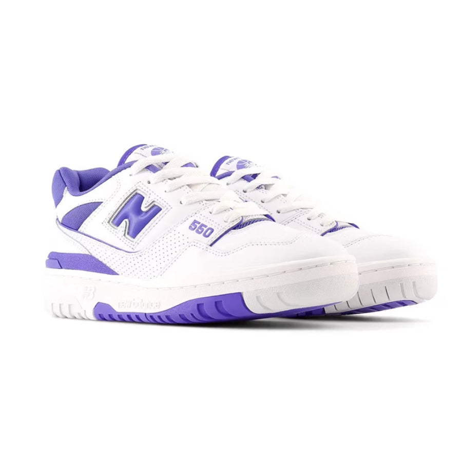 Women’s New Balance 550 White Aura Purple