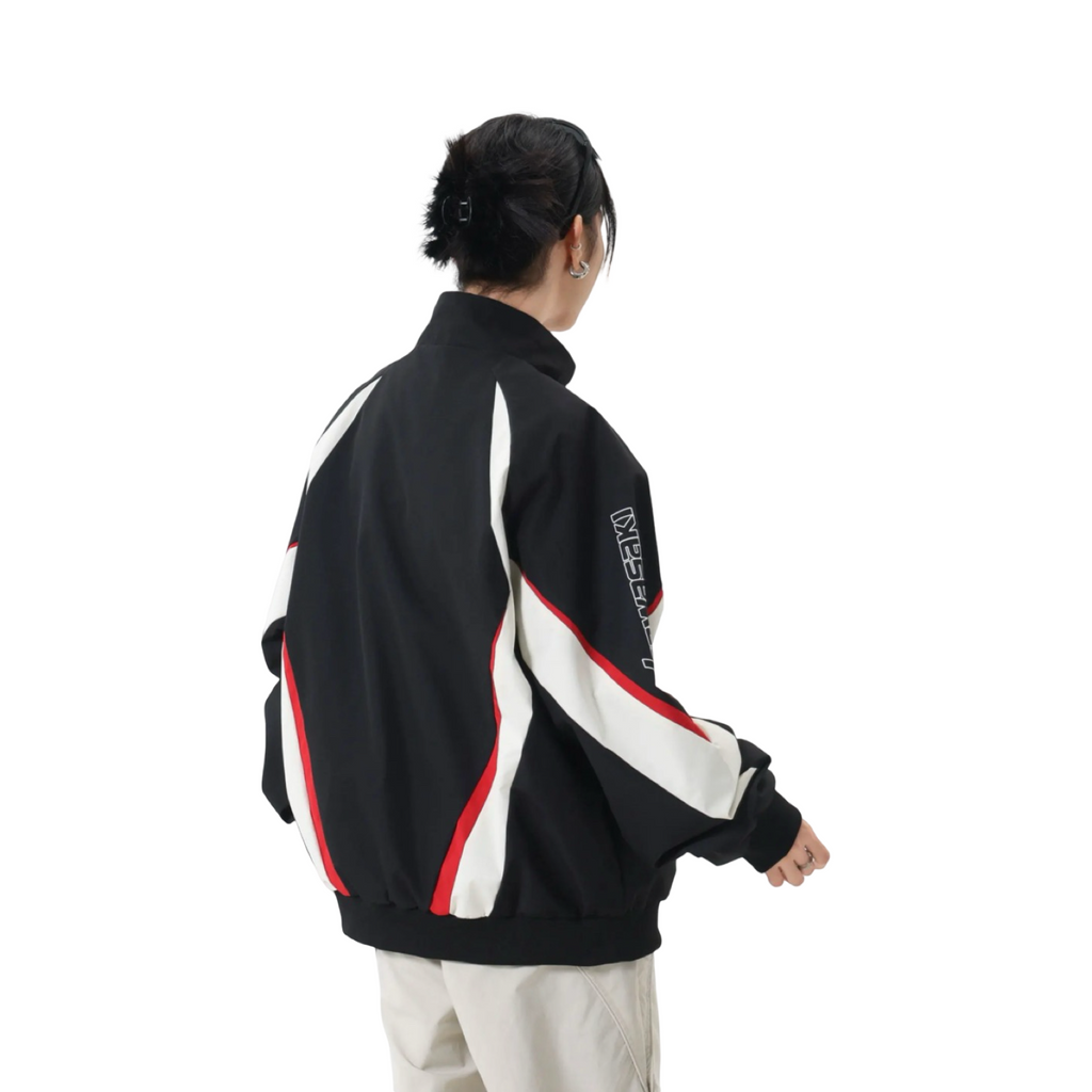 Kawasaki Racing Jacket Black White Red