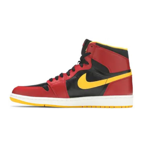 Air Jordan 1 Premium Black Gym Red University Gold 555088-017