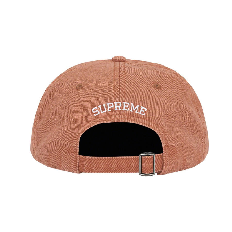 Supreme Pigment Print S Logo 6-Panel Khaki